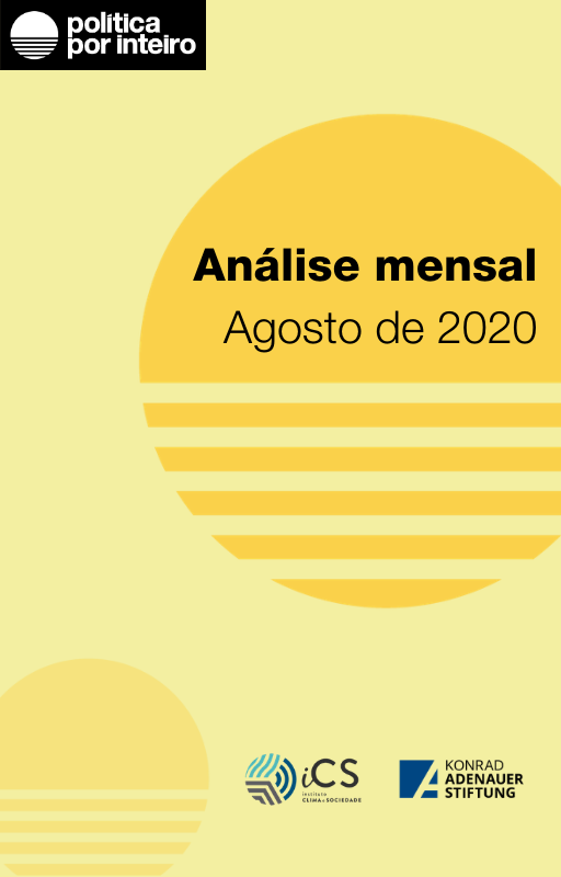 Capa da análise mensal - agosto de 2020
