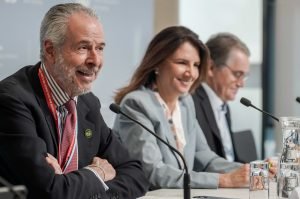 O presidente da COP30, André Corrêa do Lago, na divulgação da Quarta Carta da Presidência da Conferência Foto: Rafa Neddermeyer/COP30 Brasil Amazônia/PR