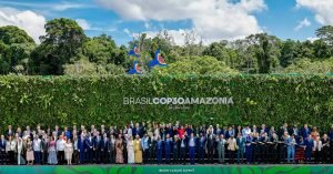 Foto: <a href="https://agenciabrasil.ebc.com.br/foto/2025-11/07112025-fotografia-oficial-da-cupula-do-clima-cop30-1762525087-0" target="_blank">Ricardo Stuckert / PR</a>.