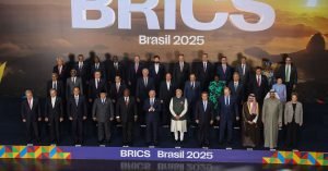 Foto: Tomaz Silva / <a href="https://agenciabrasil.ebc.com.br/foto/2025-07/foto-oficial-do-brics-1751896118-0" target="_blank">Agência Brasil</a>, 2025