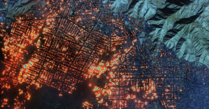 Foto: <a href="https://edition.cnn.com/2025/01/08/us/video/images-fire-before-after-lcl-digvid" target="_blank">Reprodução/CNN</a>